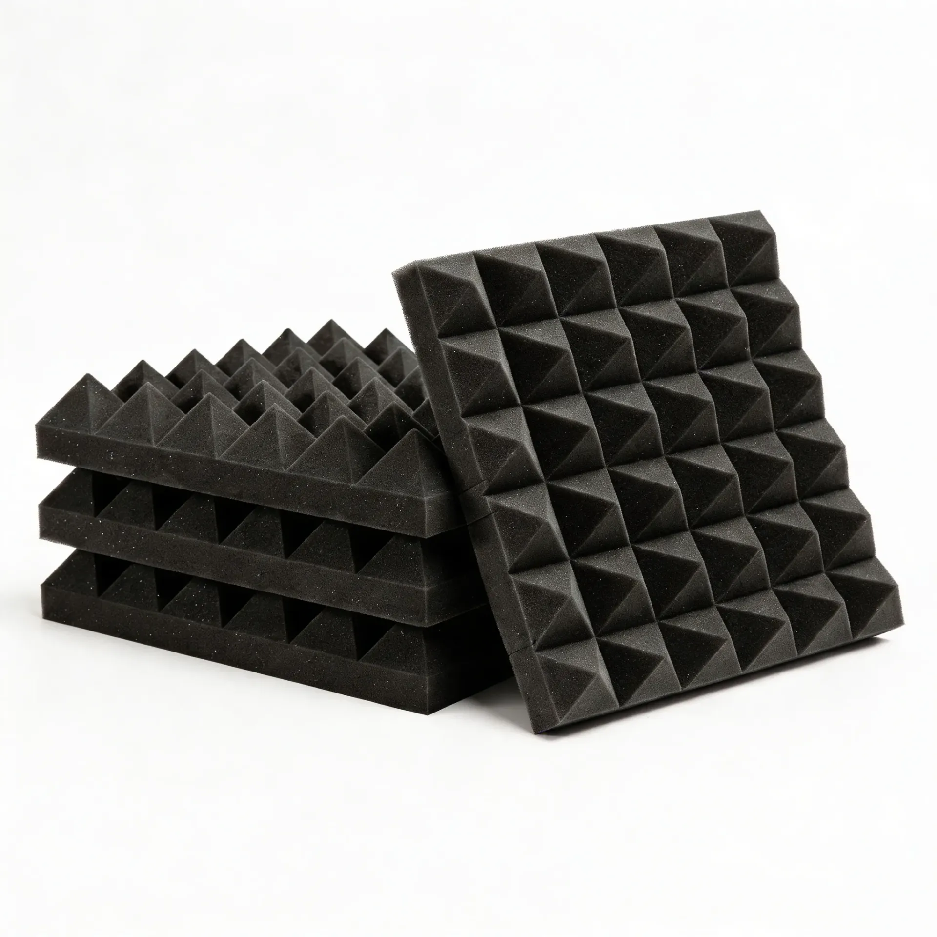 [EADM01] Espuma Acústica Tipo Diamante Negra de 30x30x5 cm