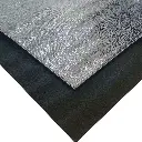 Espuma Aislante Para Carro Negro De 122x100x0.5 cm 